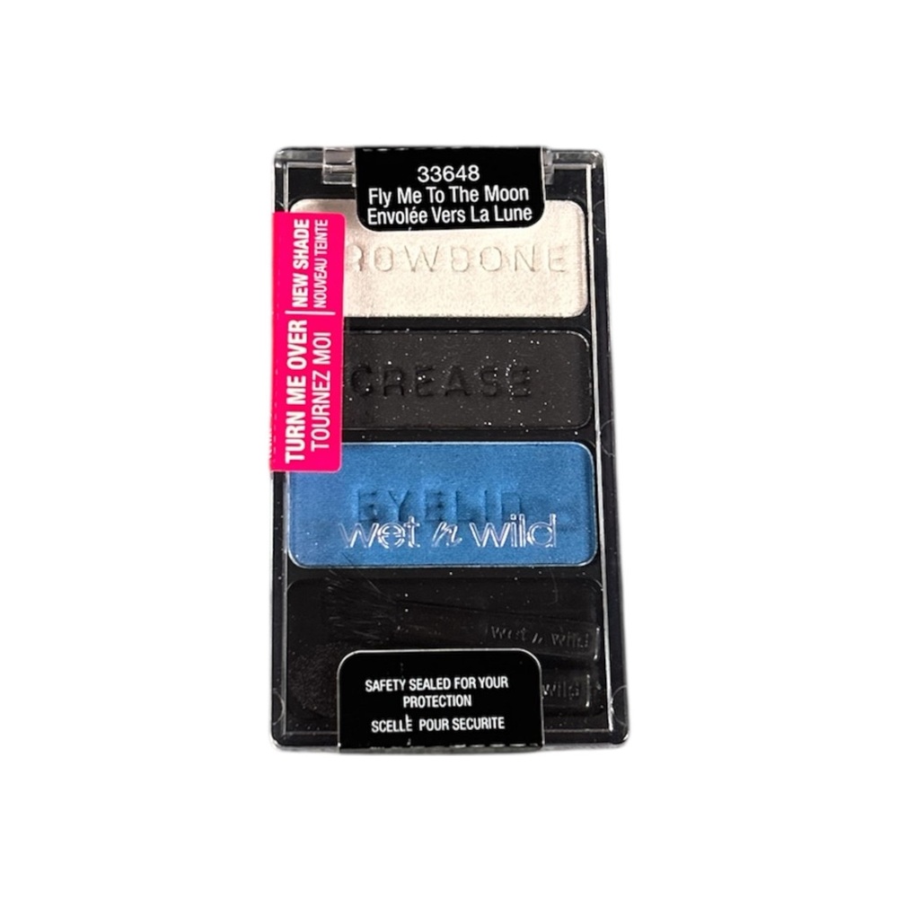 Wet n Wild Fly Me To The Moon Coloricon Eyeshadow Trio Goth Emo Discontinued NWT